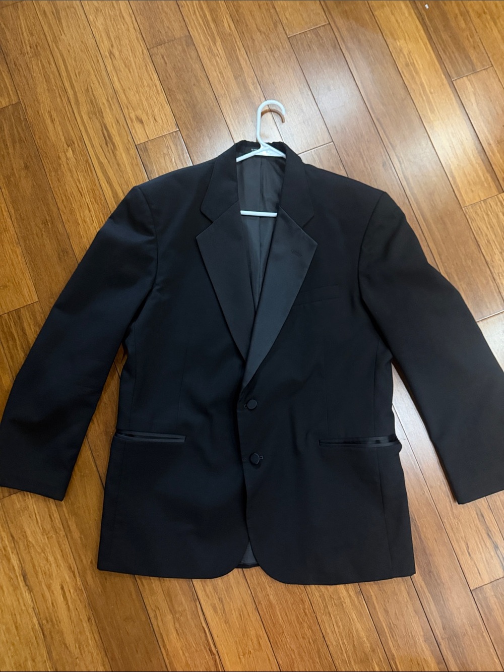 Classic Black Men's Blazer - Sleek Formal Jacket